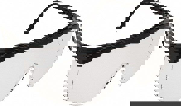 Stratos Safety Glasses, Black Frame, Clear Lens, 12/Box